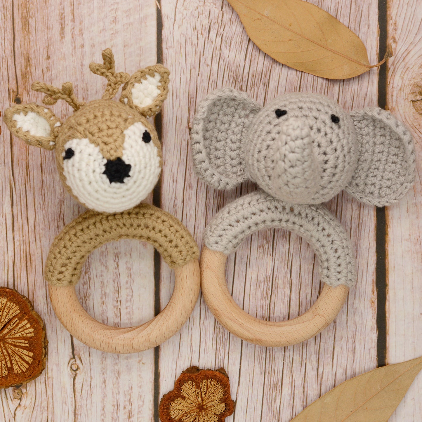 Deer Baby Rattle