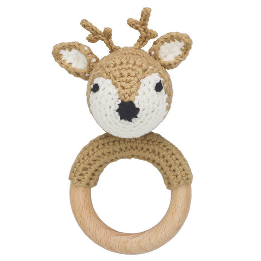 Deer Baby Rattle